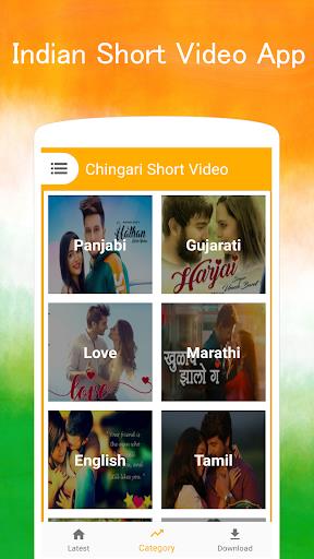 Moj Chingari TikTik - Indian short video app ảnh chụp màn hình 1