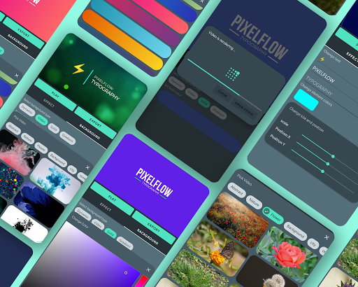 PixelFlow: Intro video maker экрана 2