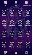 Galaxy Dream Theme +HOME captura de pantalla 3