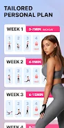 ภาพหน้าจอ Workout for Women: Fit at Home 2