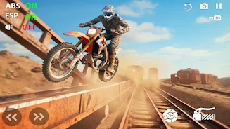 Motocross Beach Bike Games 3D captura de pantalla 2