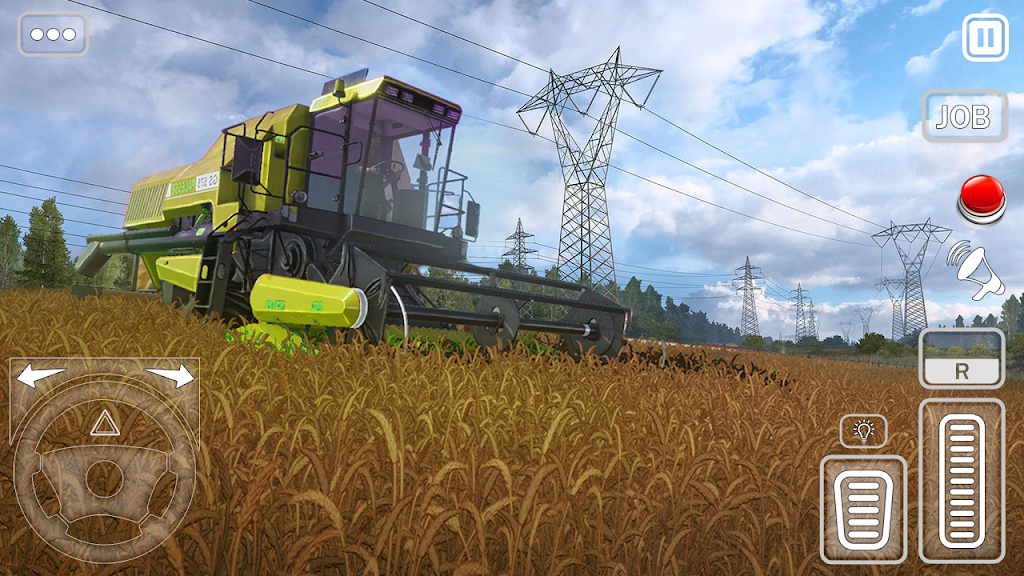 Farmer Tractor Driving Games ekran görüntüsü 1