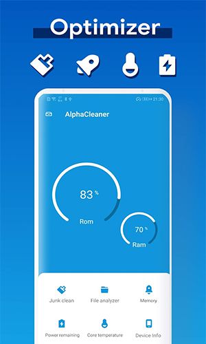 Alpha Cleaner - Cleanup Junks Screenshot 1