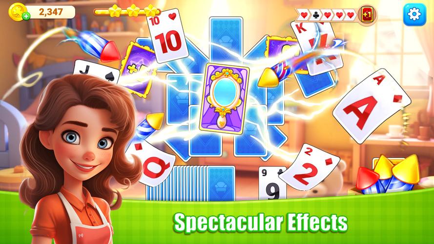 Tripeaks Solitaire 024 экрана 1
