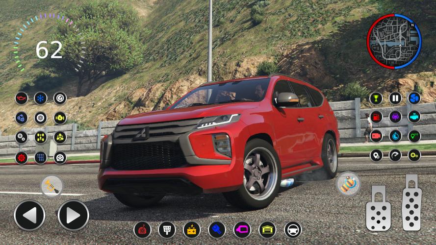 Pajero Off Road Stunts Racing screenshot 1