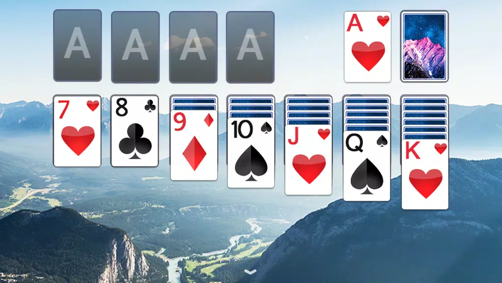 Solitaire Mountain Top Theme屏幕截圖3