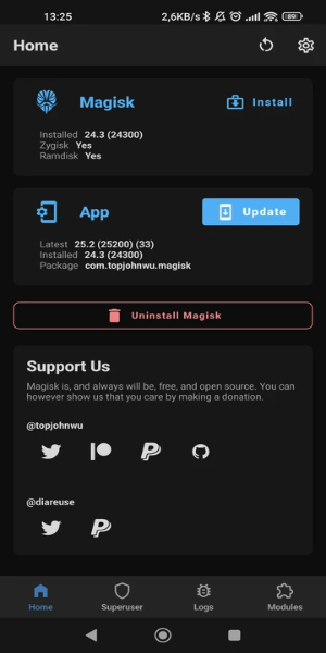 Magisk Manager Screenshot 3