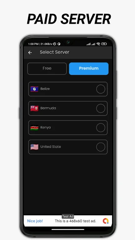 ภาพหน้าจอ CP VPN 3