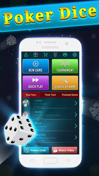 Yatzy - Free Dice Games screenshot 1