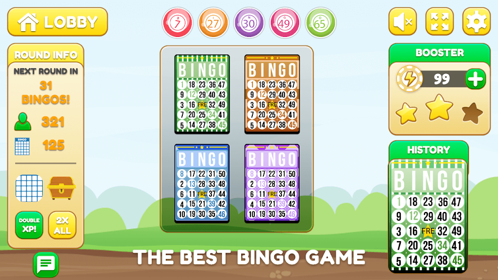 Bingo King-Free Bingo Games-Bingo Party-Bingo屏幕截圖2