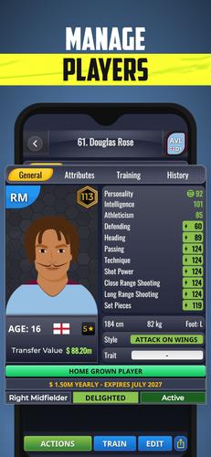 Ultimate Football Club Manager屏幕截圖1
