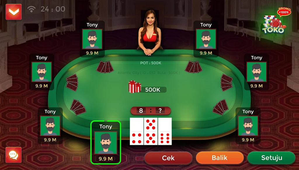 Domino Poker Club屏幕截圖3