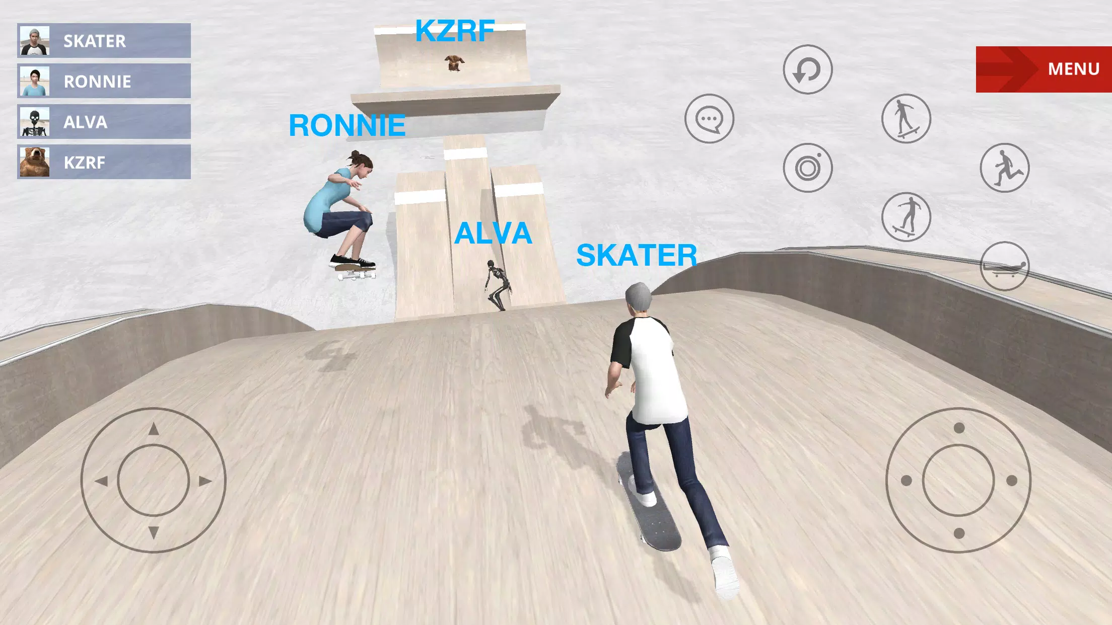 Skate Space Screenshot 1