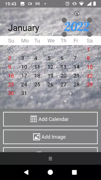 Calendarum: make your calendar स्क्रीनशॉट 4