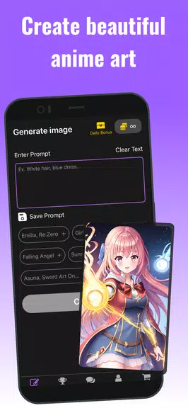 AI Image Generator - Anime Art Screenshot 1