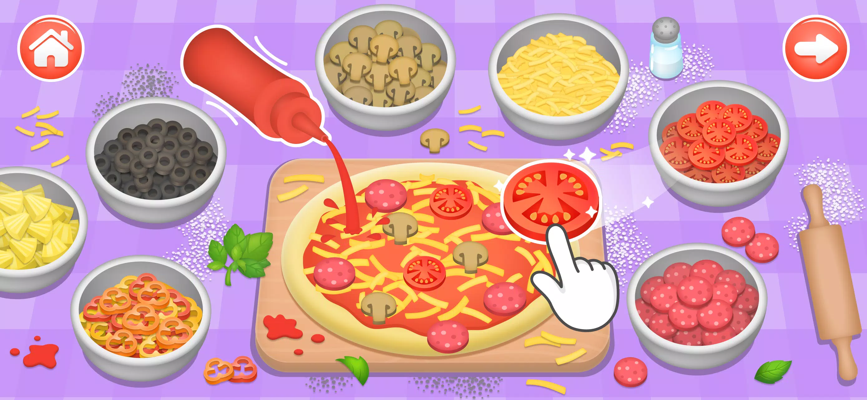 ภาพหน้าจอ Kids Cooking Games 1