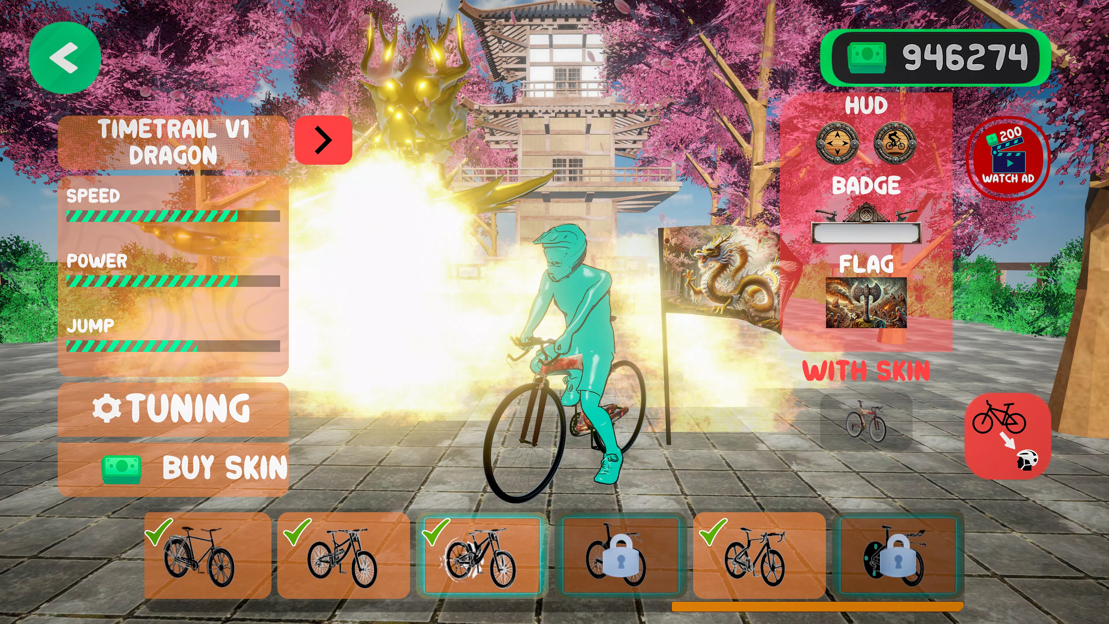 Bicycle Extreme Rider 3D Capture d’écran2