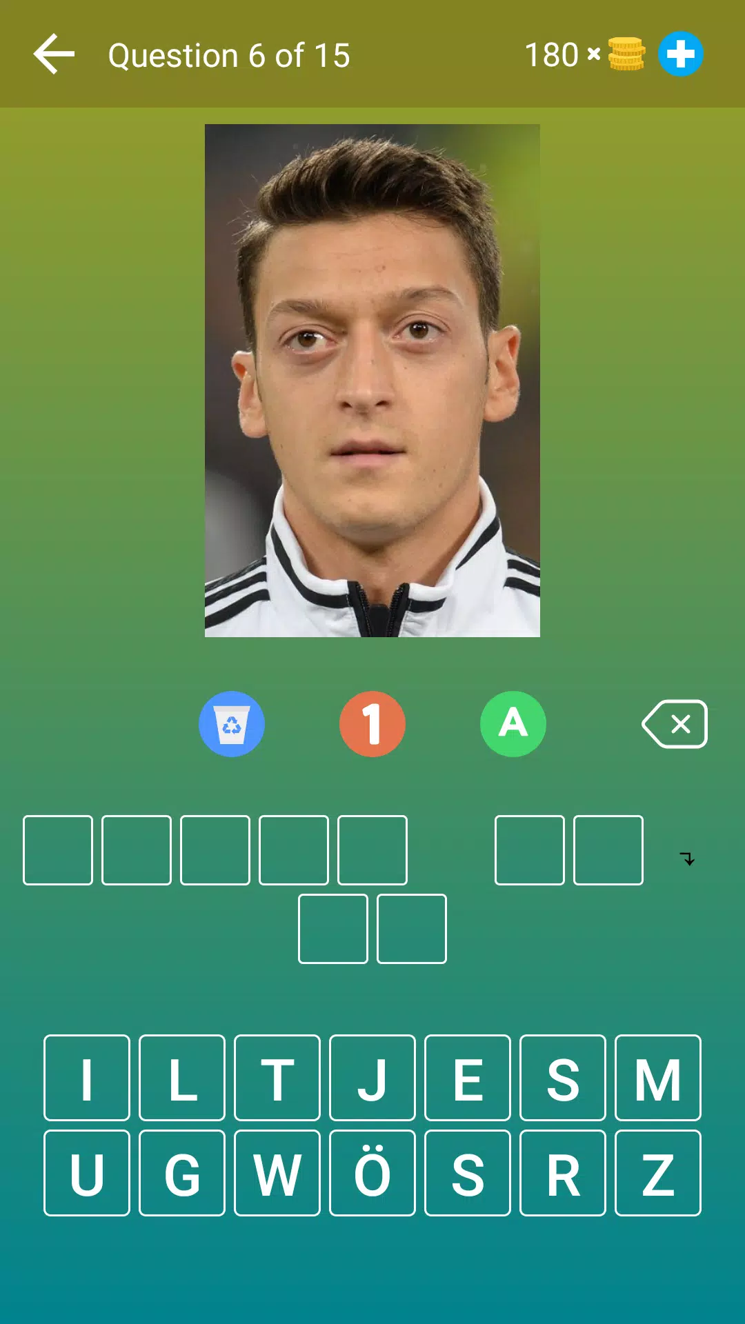 ภาพหน้าจอ Guess the Soccer Player: Quiz 1