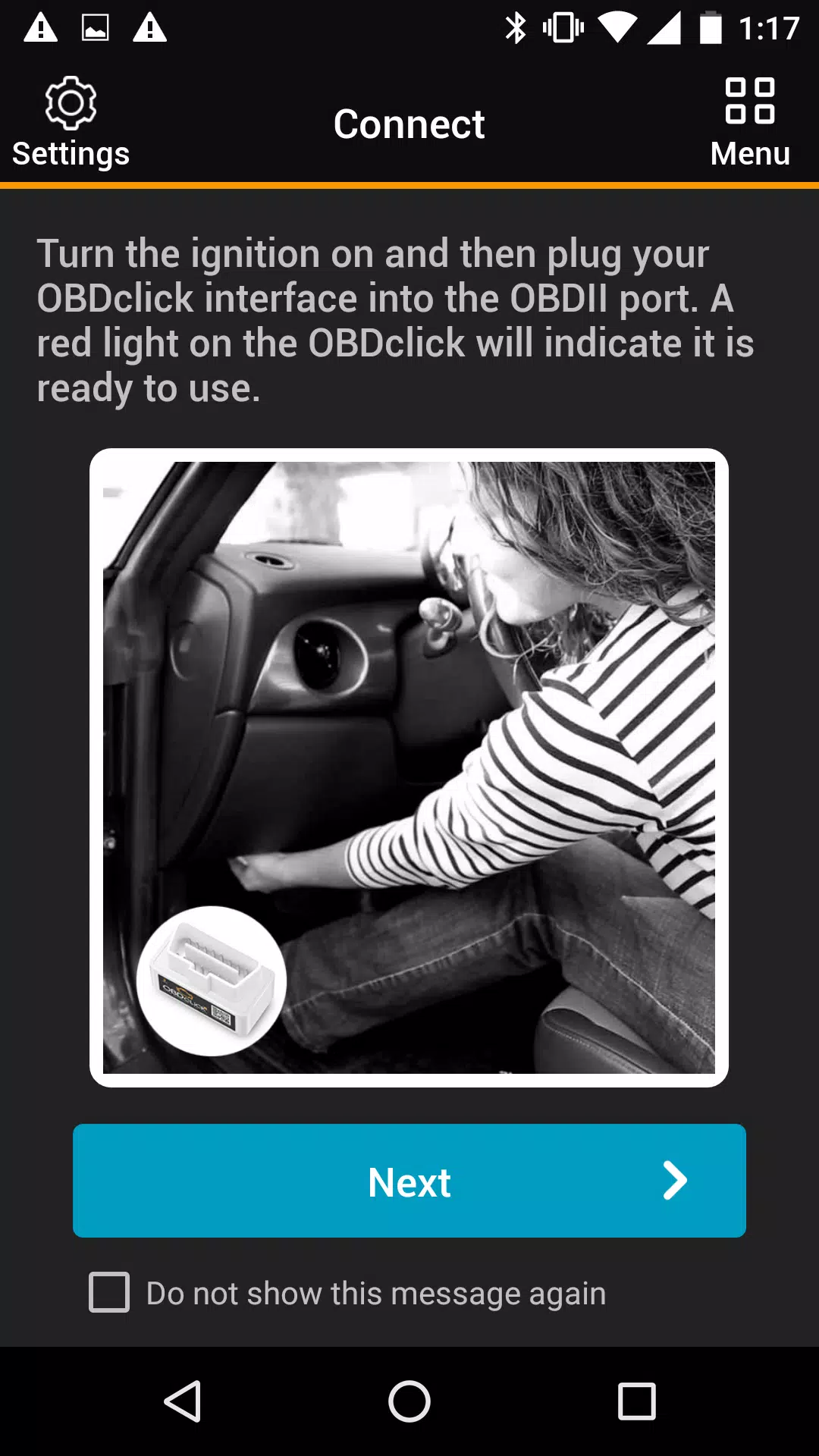 ภาพหน้าจอ OBDclick 4