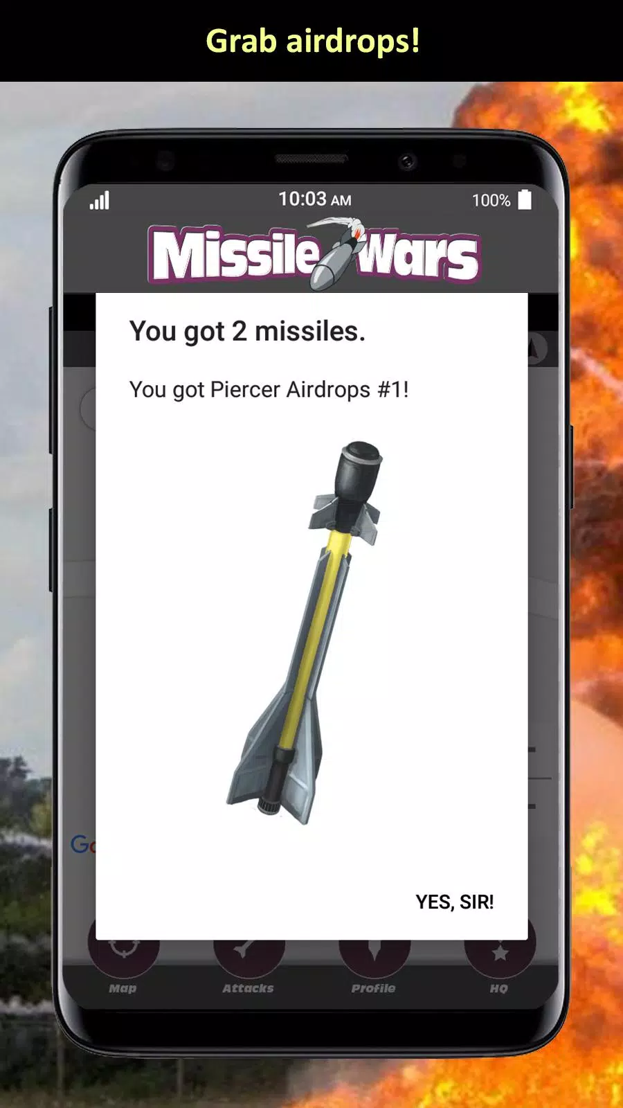 Missile Wars Captura de pantalla 1