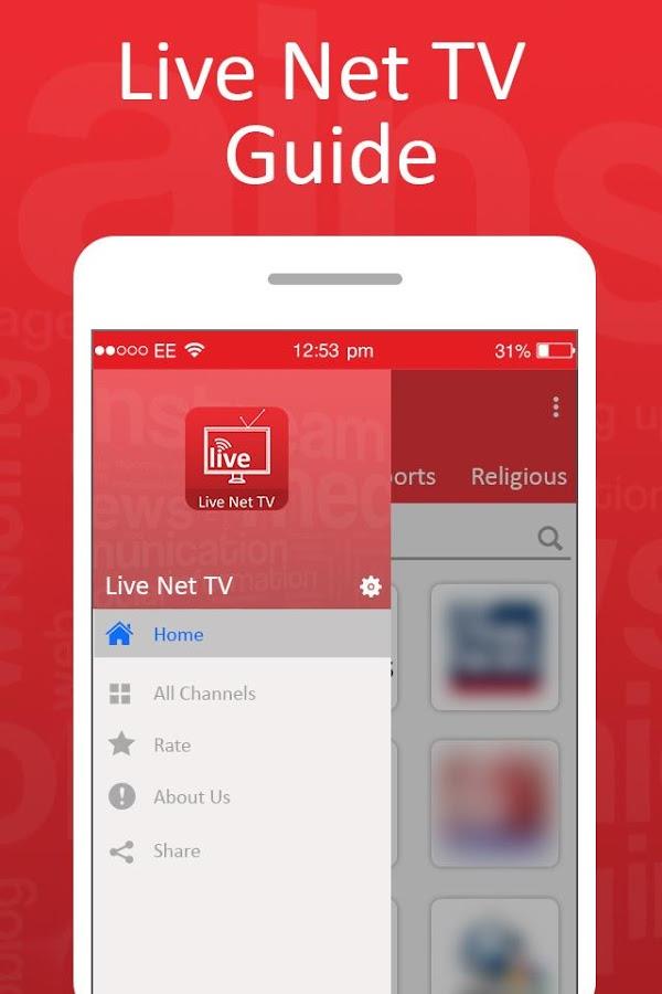 Live Net TV Streaming Guide স্ক্রিনশট 3