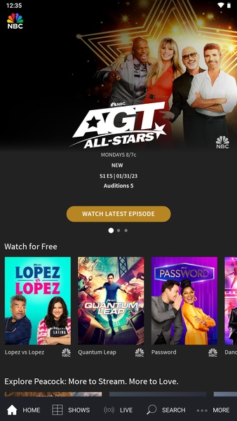 The NBC App - Stream TV Shows Capture d’écran2