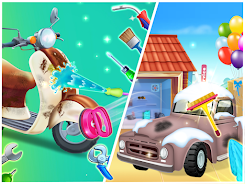 Truck wash games for boys 스크린 샷 2