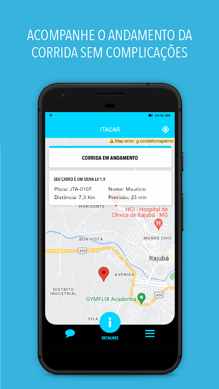 ItaCar - Passageiro Screenshot 2