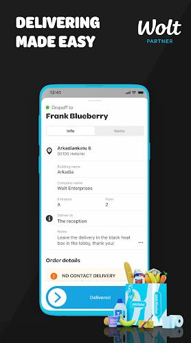 Курьер-партнёр Wolt экрана 4