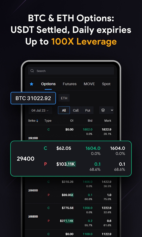 Delta Exchange Capture d’écran4