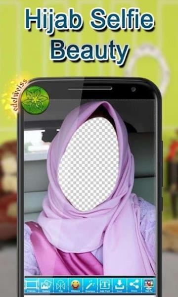 Hijab Selfie Beauty ảnh chụp màn hình 3