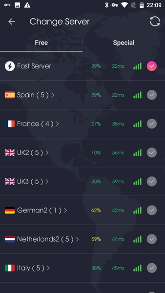 VPN Proxy Speed - Super VPNスクリーンショット1