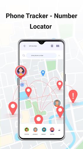 GPS Tracker - Phone Locator 스크린 샷 1