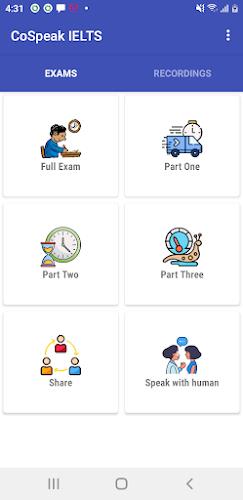 CoSpeak: IELTS Speaking master スクリーンショット 1