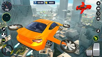 Flying Car Simulator: Car Game Screenshot 2