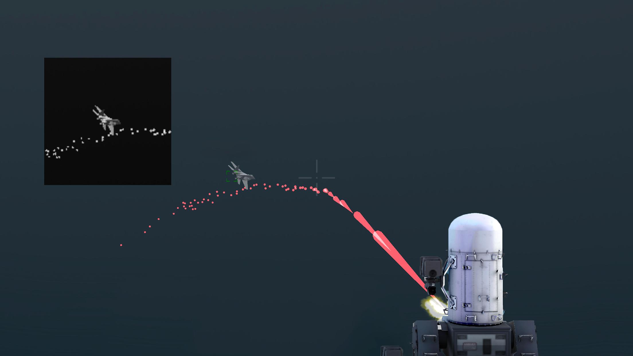 C-RAM CIWS simulator captura de pantalla 4