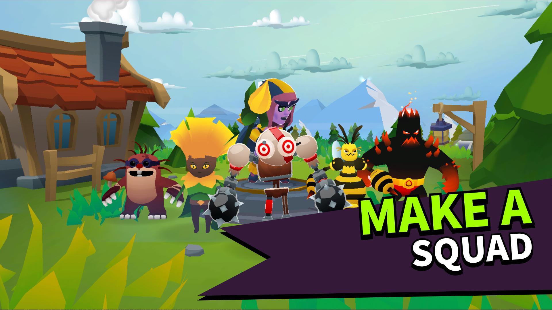 Pocket Squad: PvP battle arena ảnh chụp màn hình 4