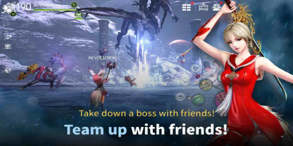Blade & Soul Revolution captura de pantalla 2