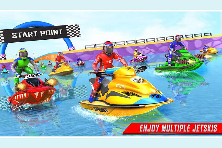 Jet Ski Racing Games 3D screenshot 4
