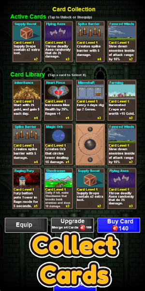 Lone Tower Roguelike Defense MOD ကိုဖန်သားပြင်3