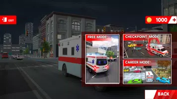 city ambulance game screenshot 2