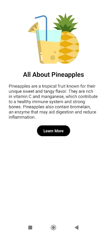 About Pineapple screenshot 1