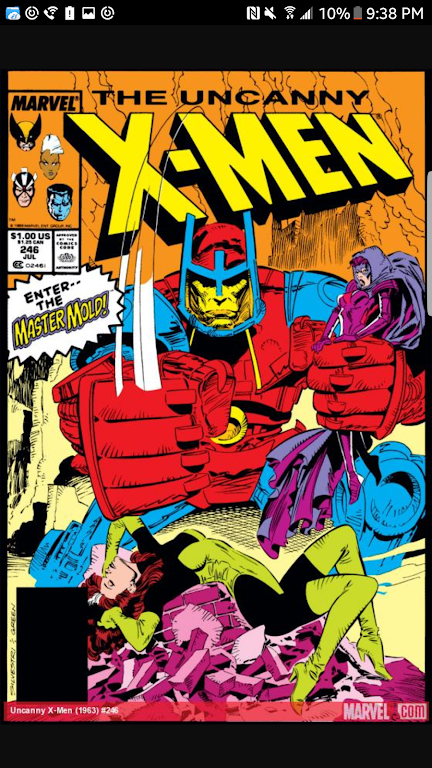ภาพหน้าจอ Marvel’s Comic Covers 3