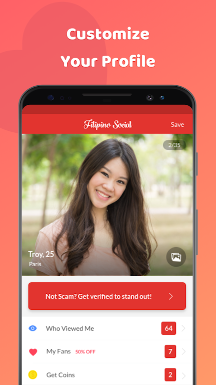 Filipino Social: Dating & Chat屏幕截圖2