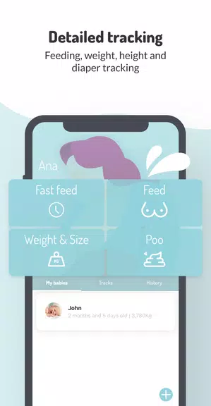 ภาพหน้าจอ LactApp: Breastfeeding expert 1