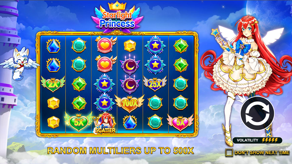 Starlight Princess Slot screenshot 2