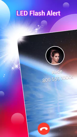 ภาพหน้าจอ Color Call Screen - Call flash 3