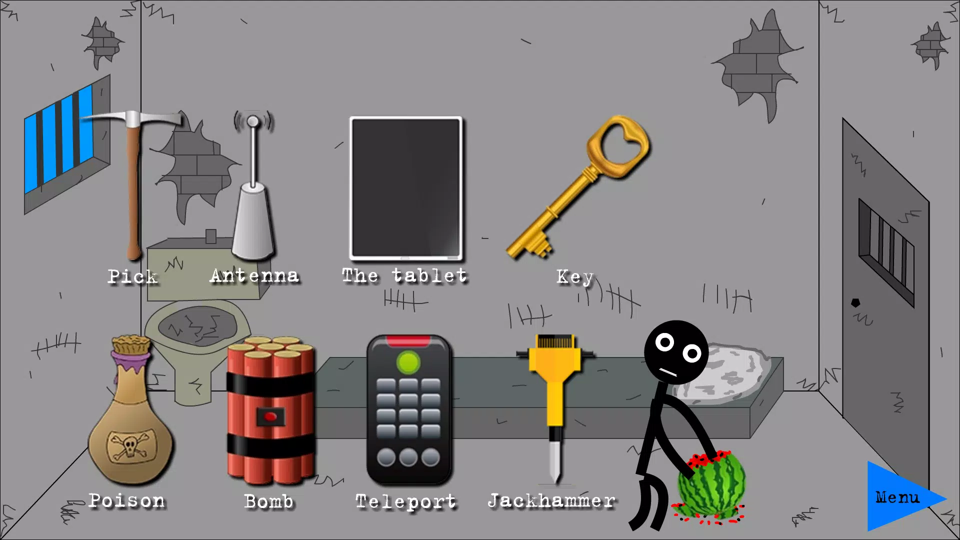 Stickman Jailbreak，Funny Escap 스크린 샷 1