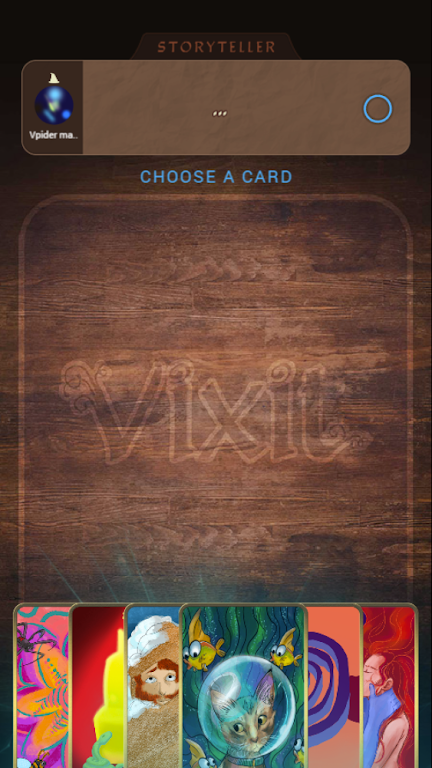 Multiplayer Card Game - VIXIT (Dixit style) ảnh chụp màn hình 2