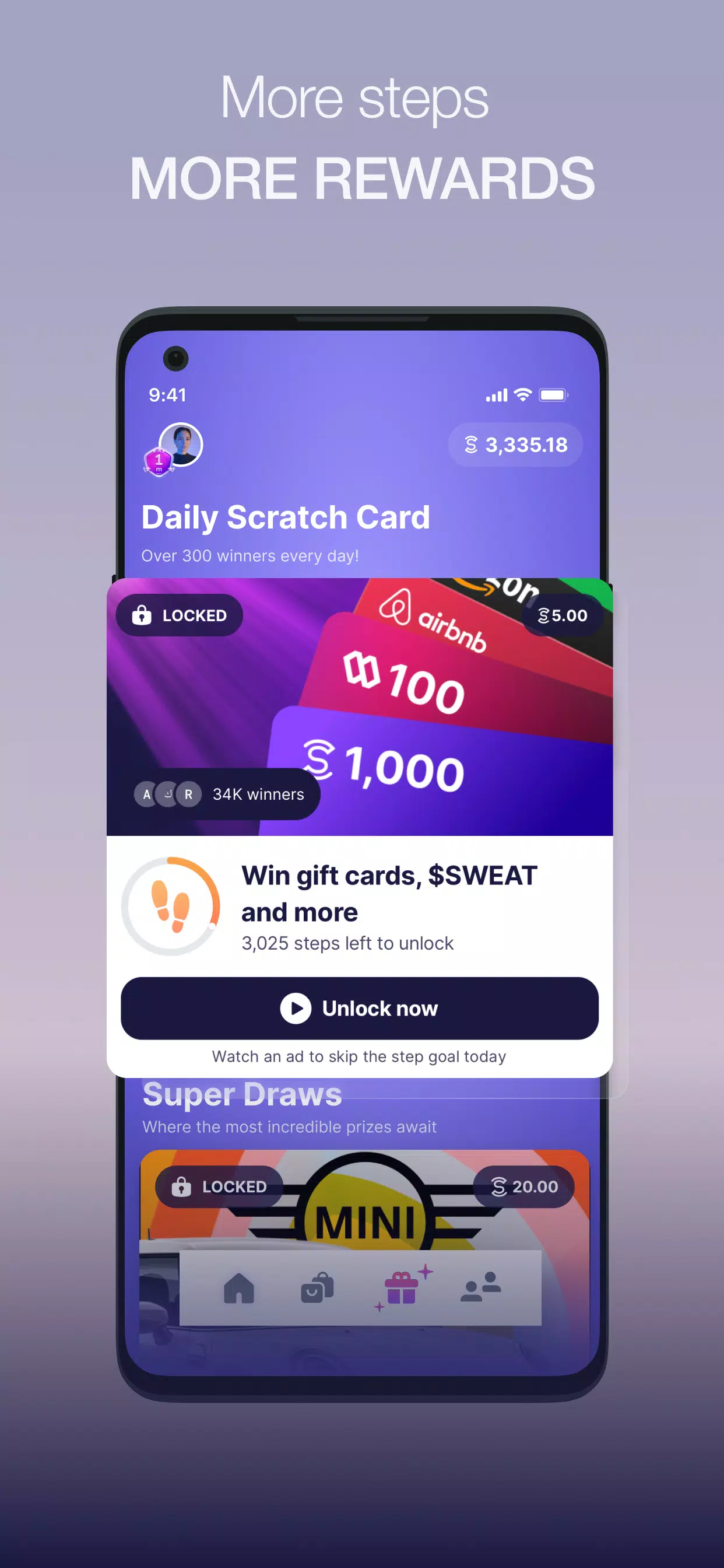 Sweatcoin・Walking Step Counter screenshot 3